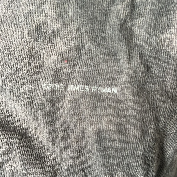 James Ryman 2013 Scarecrow Horror Tie Dye Graphic T-Shirt Size 3X ♠️ - Picture 3 of 7